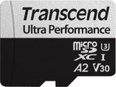 Transcend microSDXC 340S microSDHC-kaart 128 GB Class 10, Class 3 UHS-I