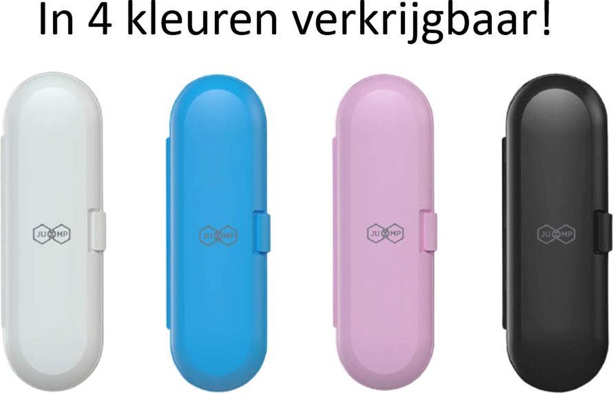 JU&MP Reisetui Elektrische Tandenborstel - Elektrische Tandenborstel - Reisetui - Geschikt voor Oral B en Philips Sonicare - Wit — afbeelding 4