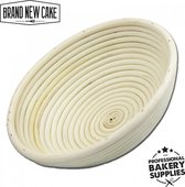 BrandNewCake Rijsmandje Reed Round 1000g (Ø25cm) - Banneton pour lever la pâte et cuire le pain