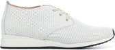 Lamica Sneakers Dames - Lage sneakers / Damesschoenen - Leer - Helit-St     -  Wit - Maat 40