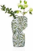 Tiny Miracles - Duurzame Design Vaas - Paper Vase Cover - Morris - Willow Bough - Large