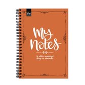 EchtMiek Notitieboek "My Notes" Wire-O