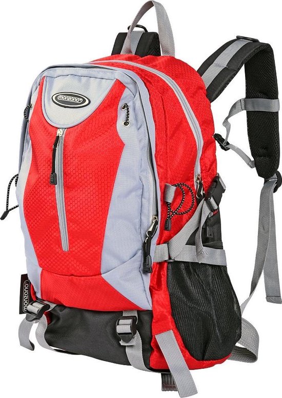 Sac à dos 40 L rouge, outdoor, sac à dos de randonnée | bol.com