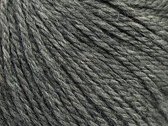 Alpaca breigaren grijs - wol breien met breinaalden 4mm - alpacawol gemengd met acryl en viscose breigaren – breiwol garen pakket 8 bollen van 50 gram knitting yarn wool