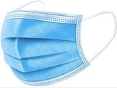 BonBini´s Mondkapje - Wegwerp mondmaskers 50 stuks - CE en FDA gecertificeerd  2R neusbeugel 3-laags