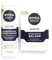 NIVEA Men Sensitive Scheerschuim & After Shave Balsem