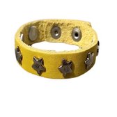 Little Bijoux armband-Yellow round star