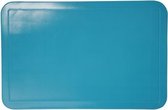 Placemat PVC - Plastic - uni blauw - 43.5x28.5cm