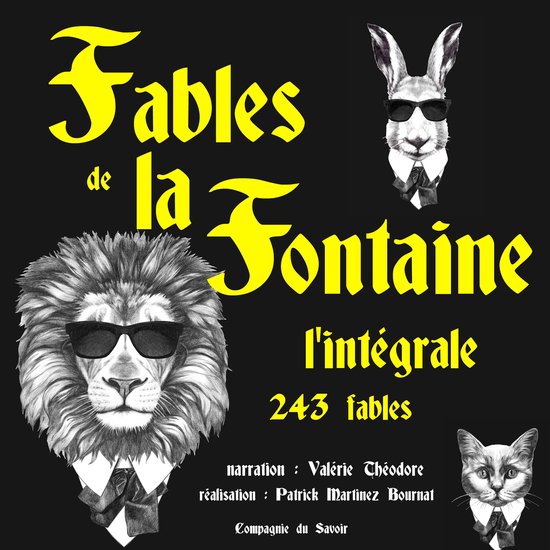 Les fables de La Fontaine, l'intégrale - cover