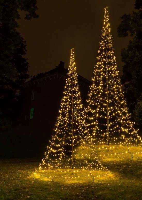 Wens Glad Regenboog Galaxy LED kerstboom voor vlaggenmast 8 meter | bol.com