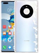 Huawei Mate 40 Pro Hoesje Horses in Motion Designed by Cazy