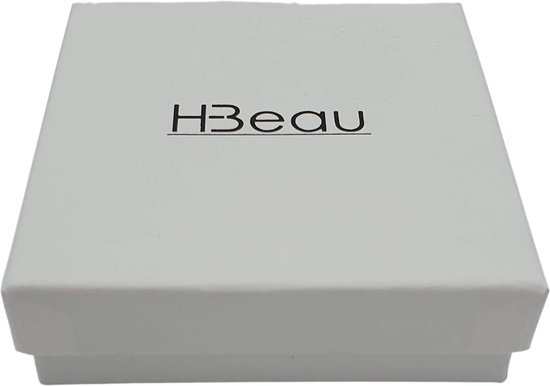 H-Beau Bracelet fait main de pierres précieuses / pierres naturelles / Perles d' Onyx- homme / femme / unisexe - perle en acier inoxydable - 8 mm - longueur 16,5 cm - Zwart mat