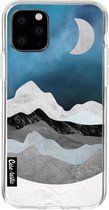 Casetastic Apple iPhone 11 Pro Hoesje - Softcover Hoesje met Design - Mountain Night Print