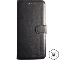 SALE AANBIEDING 50% Hoesje voor Huawei P Smart 2020 leer - Echt lederen hoesje met ruimte voor pasjes - Filmstand leren hoesje Huawei P Smart 2020 - Mooi lederen hoesje Huawei - Huawei P Smart 2020 - Zwart leer leder flip