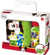 Mickey Mouse lunchbox en aluminium drinkbeker 400ml ( set )