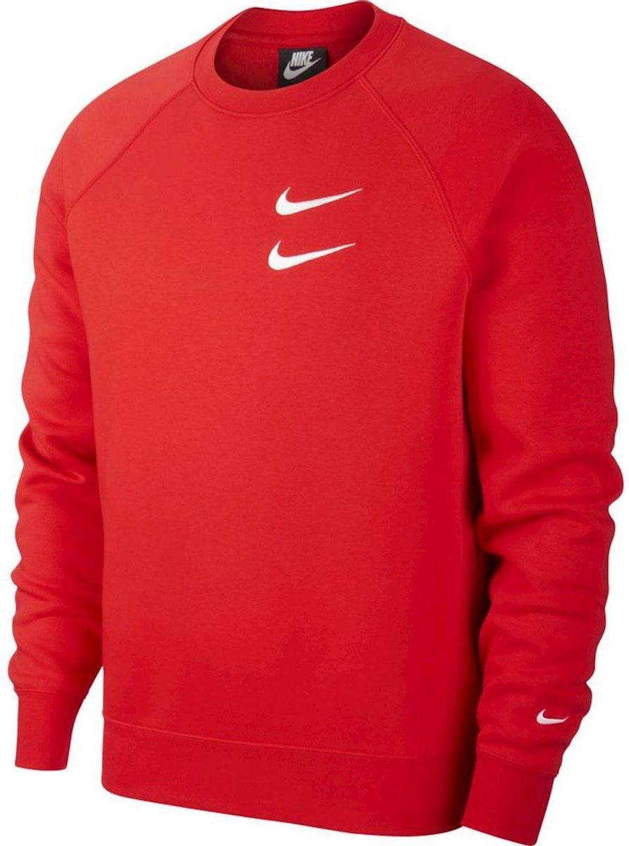 Nike - Sweat Nike Swoosh - Rouge - Taille XL | bol.com