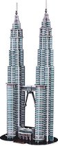 Playtastic 3D-puzzelspellen voor kinderen: 3D puzzel Petronas Towers