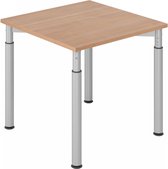 Bureau - In Hoogte Verstelbaar - Meerkleurig - Yama 8 S - 80x80