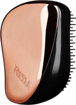 Tangle Teezer Compact Styler Adulte Brosse à cheveux rectangulaire Noir, Or rose