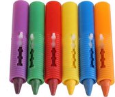 FIRST STEPS - kleuren in bad met badkrijt - badkrijtjes - badspeelgoed
