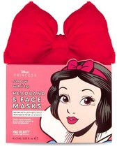 Disney Princess Sneeuwwitje Snow White Haarband + gezichtsmasker 4 stuks Make up