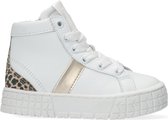 Hip H1805 Hoge sneakers - Leren Sneaker - Meisjes - Wit - Maat 27