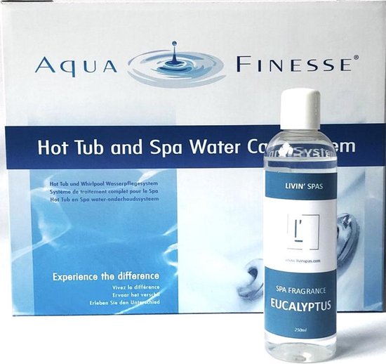 bol.com | Aquafinesse - Spa en Hottub Waterbehandelingsset - box -  INCLUSIEF LIVIN' GEURTJE!...