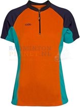 RSL T-shirt Badminton Tennis Oranje/Blauw Dames maat XL