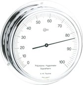 Barigo 730 precisie hygrometer - chroom - supratherm -  Ø 13 cm