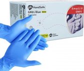 GN91 nitril handschoenen EN374-5 virus (IN DE MAAT: S) 200 stuks in een doos