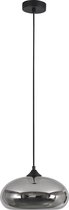 Hanglamp Paradise Titan - Ø28cm - E27 - IP20 - Dimbaar > lampen hang spiegel smoke glas | hanglamp spiegel smoke glas | hanglamp eetkamer spiegel smoke glas | hanglamp keuken spiegel smoke glas | led lamp smoke glas | sfeer lamp smoke glas