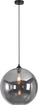Hanglamp Marino 40cm Titan - Ø40cm - E27 - IP20 - Dimbaar > lampen hang spiegel smoke glas | hanglamp spiegel smoke glas | hanglamp eetkamer spiegel smoke glas | hanglamp keuken sp