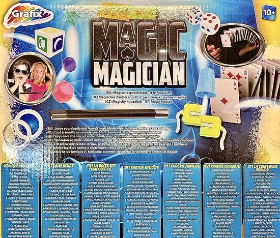 Shipndsell - Grafix - Goocheldoos - Magische goochelaar Magician | bol.com