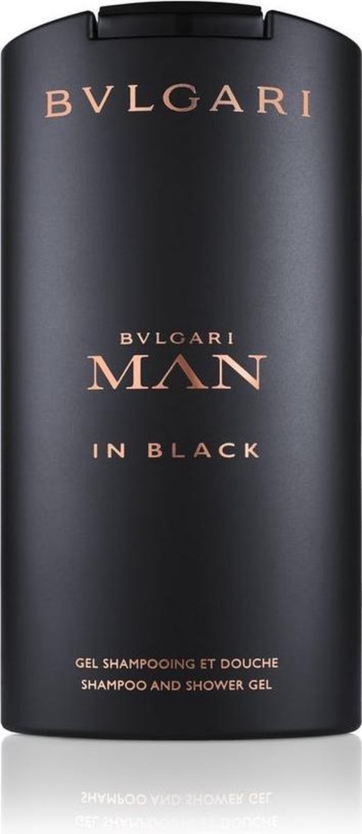 Bvlgari Man In Black Shampoo Shower Gel 200ml bol
