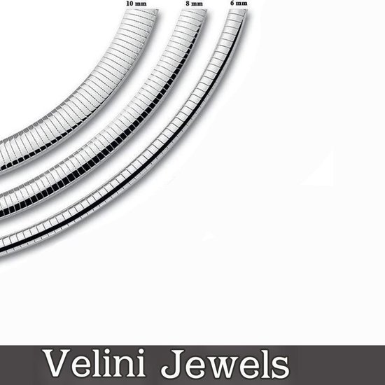 Velini jewels-OMEGA10-42 -10MM Omega 925 Zilver gerodineerd - | bol.com