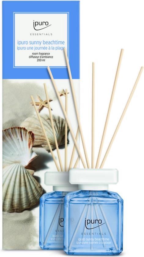 Ipuro New Essentials Geurstokjes Sunny Beach 200ml Nieuwe verpakking