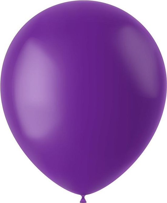 Folat - ballonnen Orchid Purple Mat 33 cm - 50 stuks