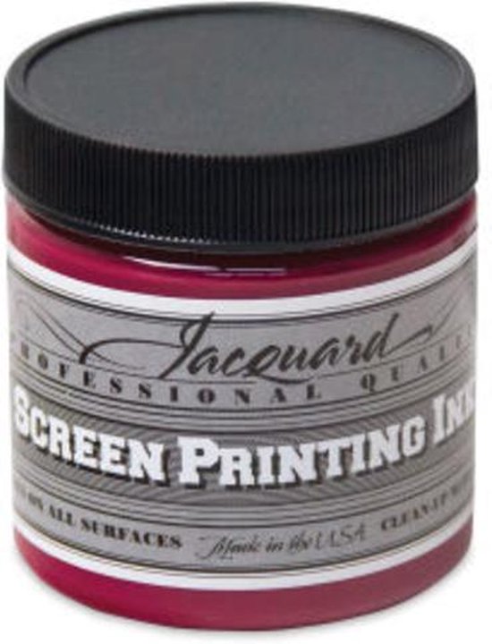 Foto: Jacquard zeefdruk inkt 118 ml primair magenta