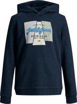 Jack & Jones sweater jongens - blauw - JORlogon - maat 176