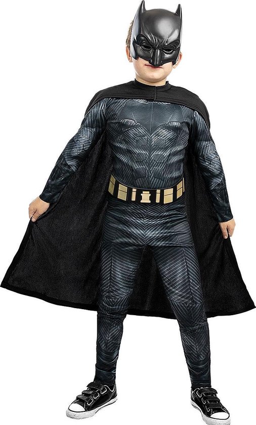FUNIDELIA Batman kostuum - Justice League - 5-6 jaar (110-122 cm)