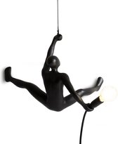 Werkwaardig Climber Lamp - - Hanglamp - Zwart - Klimmend Mannetje | bol.com