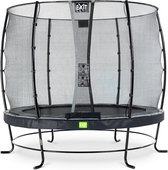 Bol.com EXIT Elegant trampoline ø253cm met Economy veiligheidsnet - zwart aanbieding