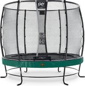 EXIT Elegant Premium trampoline ø253cm met Deluxe veiligheidsnet - groen
