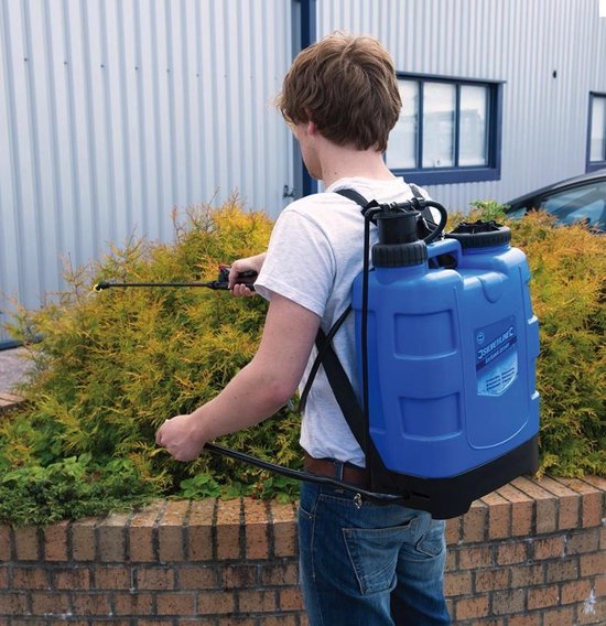 Rugspuit kunststof met zijzwengel, 20-liter van Merkloos	 — afbeelding 5