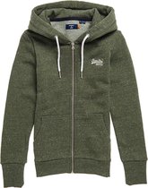 Superdry Dames Trui Orange Label hoodie met rits