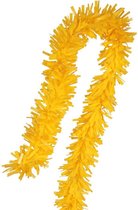 Gele Brandvertragende PVC Slinger 5 meter, Carnaval, Themafeest, Pasen