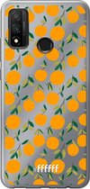 6F hoesje - geschikt voor Huawei P Smart (2020) -  Transparant TPU Case - Oranges #ffffff