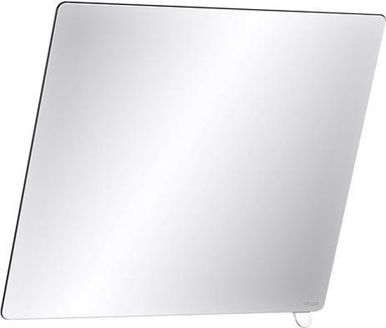 Miroir basculant 600x500 avec poignée blanche