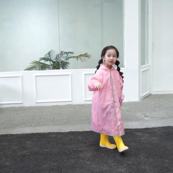 Regenjassen voor kinderen, waterdichte regenjas, poncho