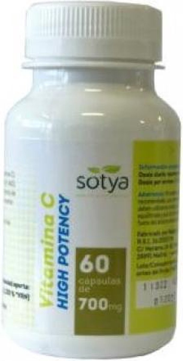 Sotya Vitamina C High Potency 60 Cap 700mg